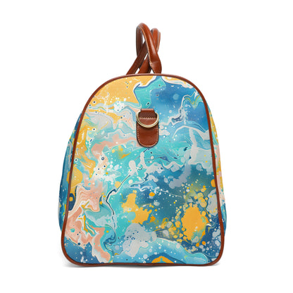 Turquoise Splash Journey Travel Bag