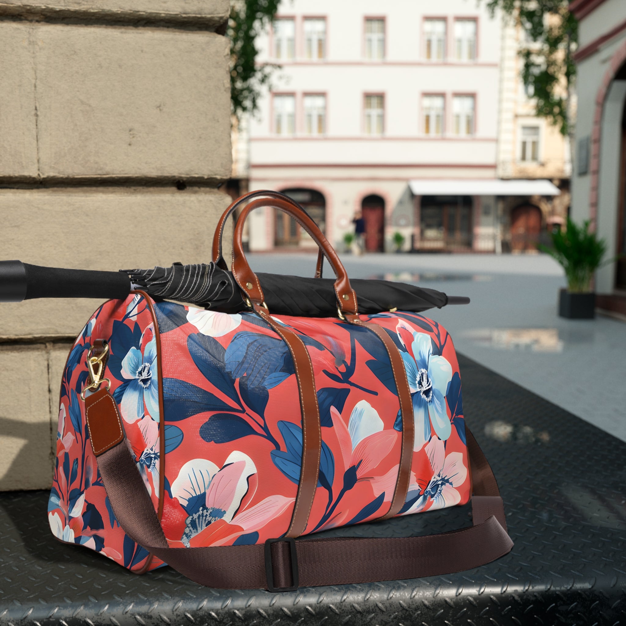 Crimson Petal Adventure Travel Bag