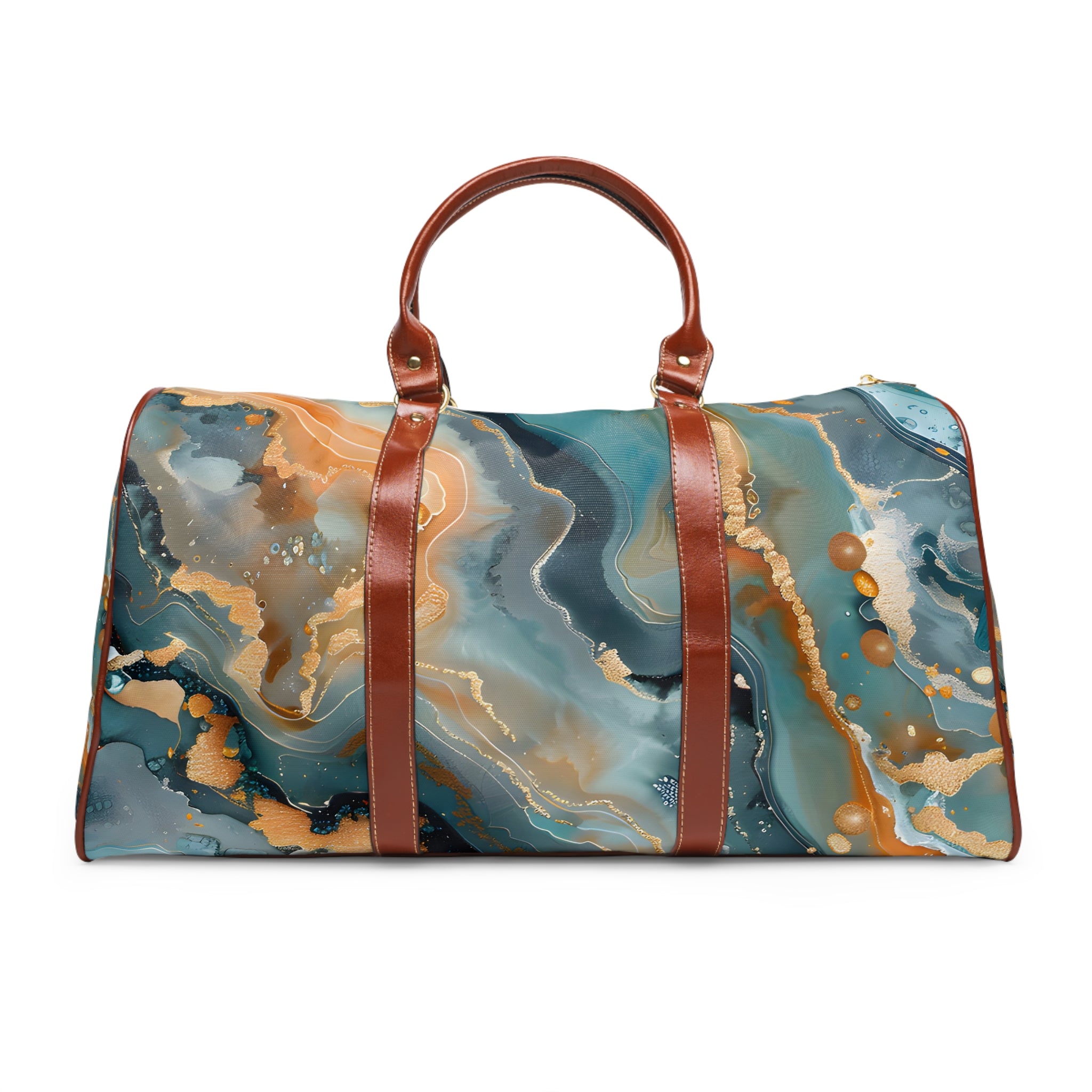 Turquoise Coral Journey Travel Bag