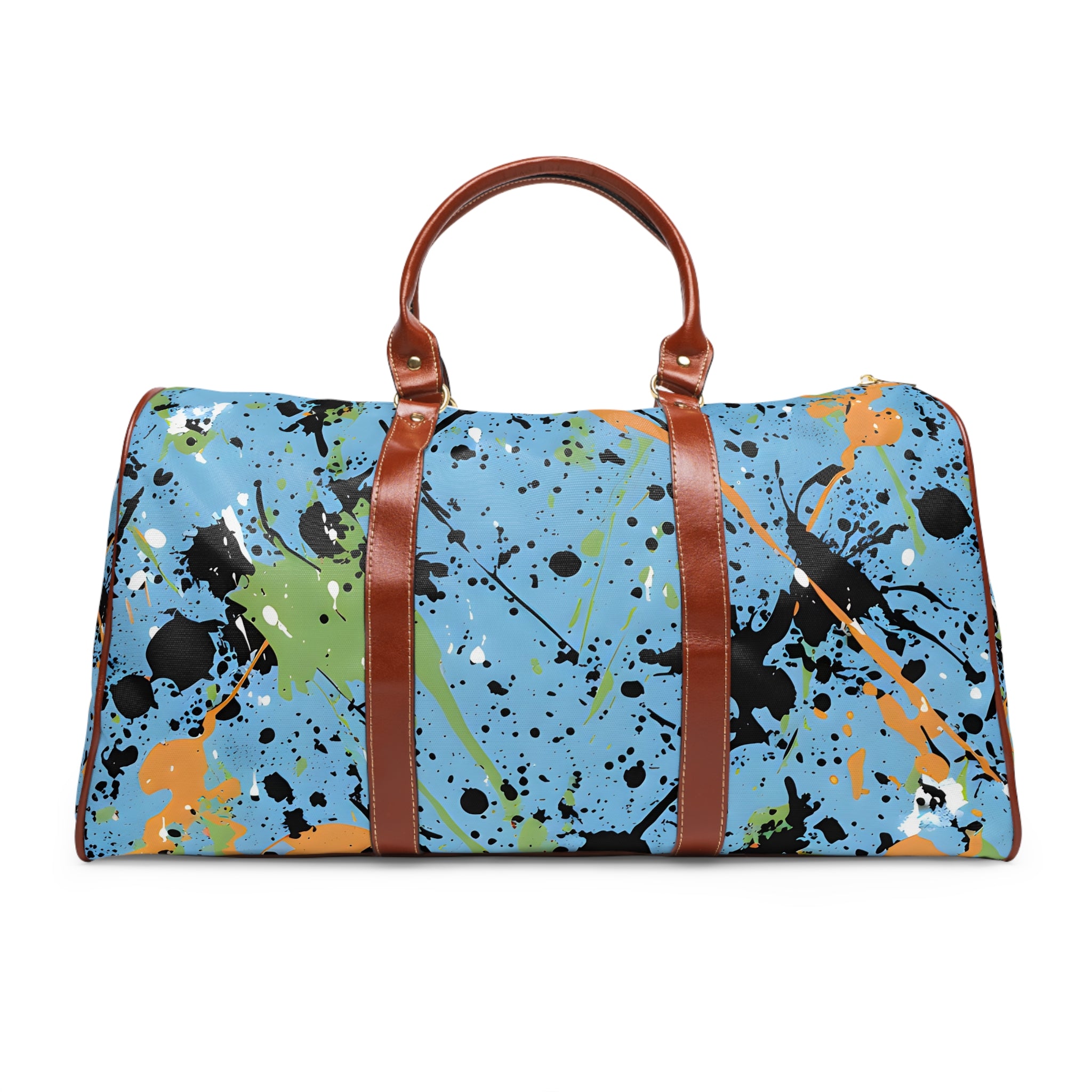 Azure & Citrus Splash Travel Bag