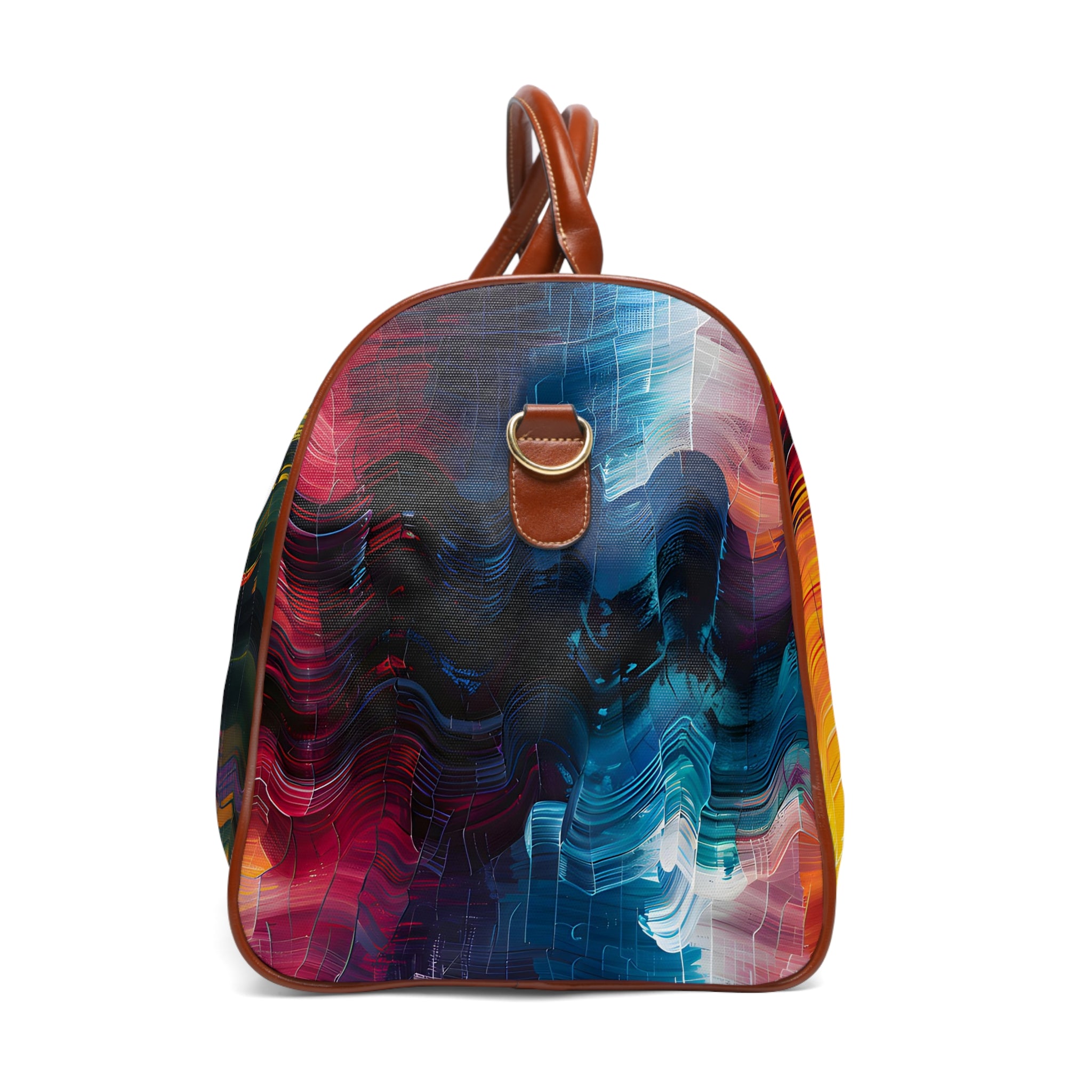 Color Wave Fusion Journey Travel Bag