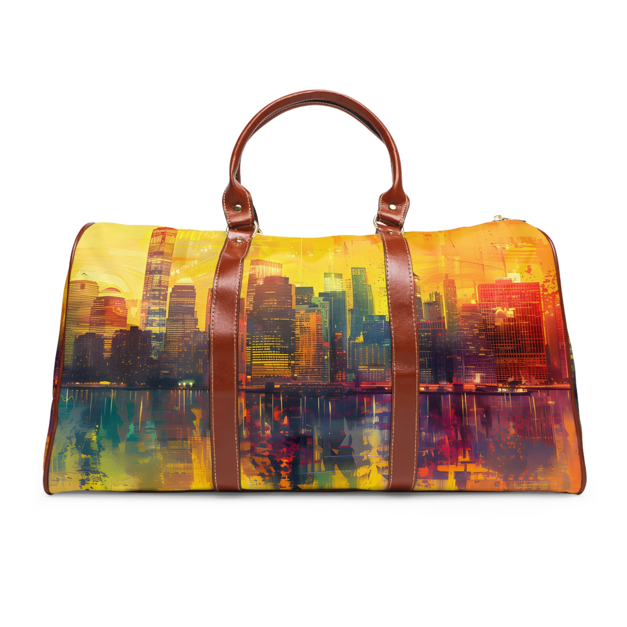 Sunset Cityscape Carry-On Travel Bag