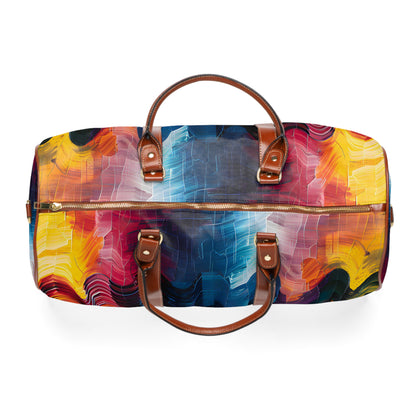 Color Wave Fusion Journey Travel Bag