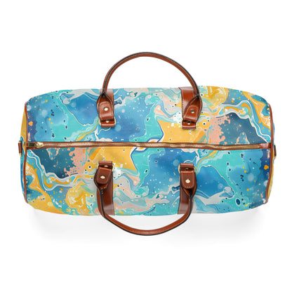 Turquoise Splash Journey Travel Bag