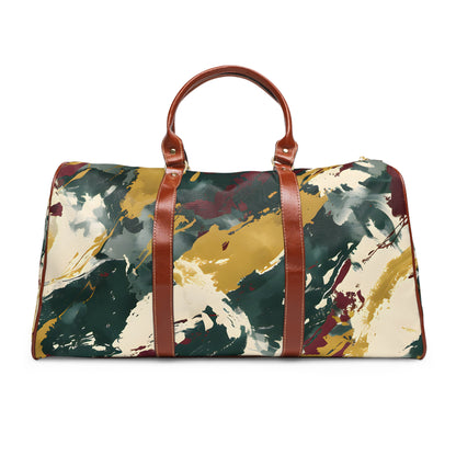 Golden Greens Travel Bag