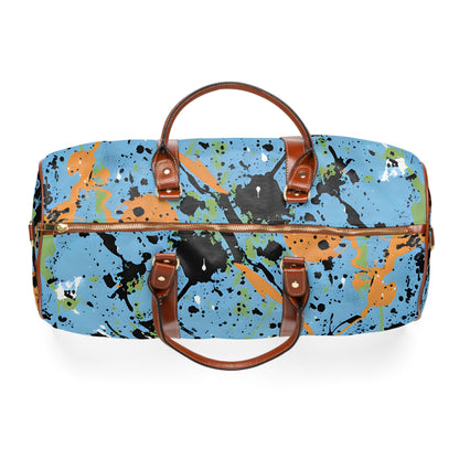 Azure & Citrus Splash Travel Bag