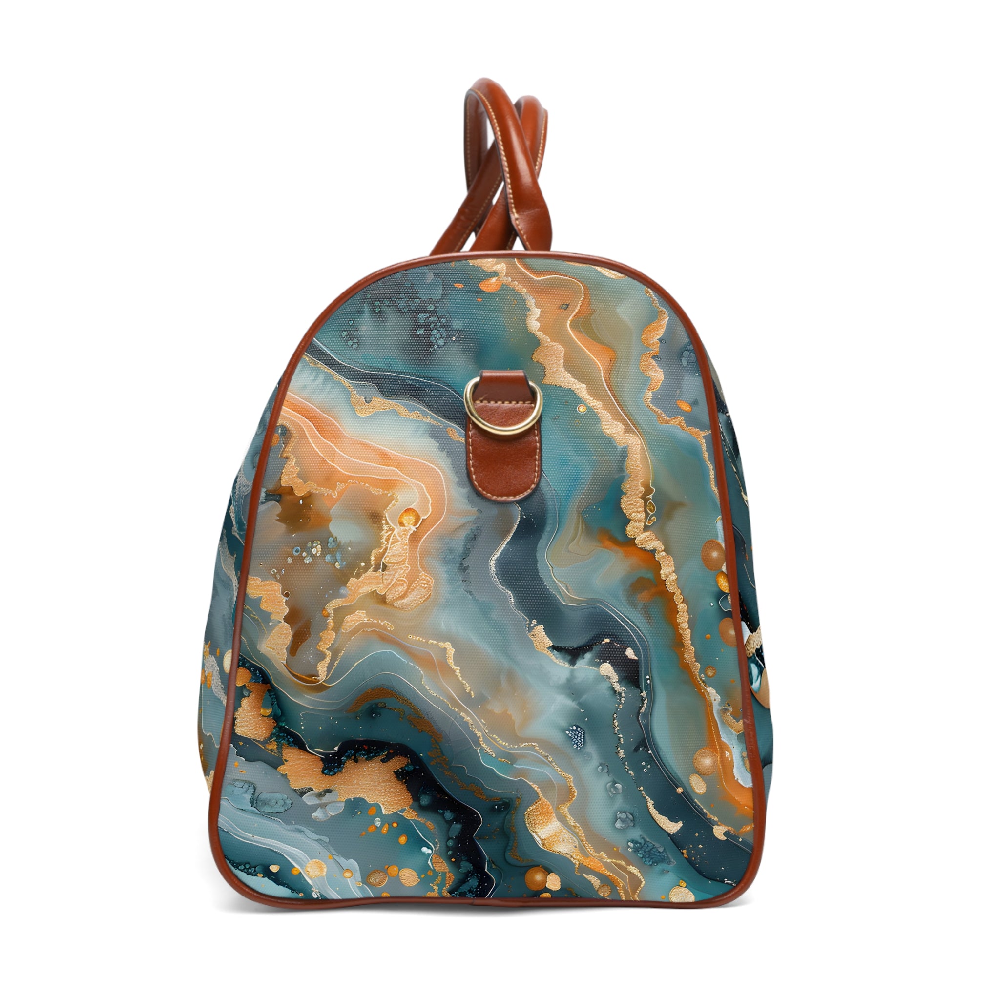 Turquoise Coral Journey Travel Bag