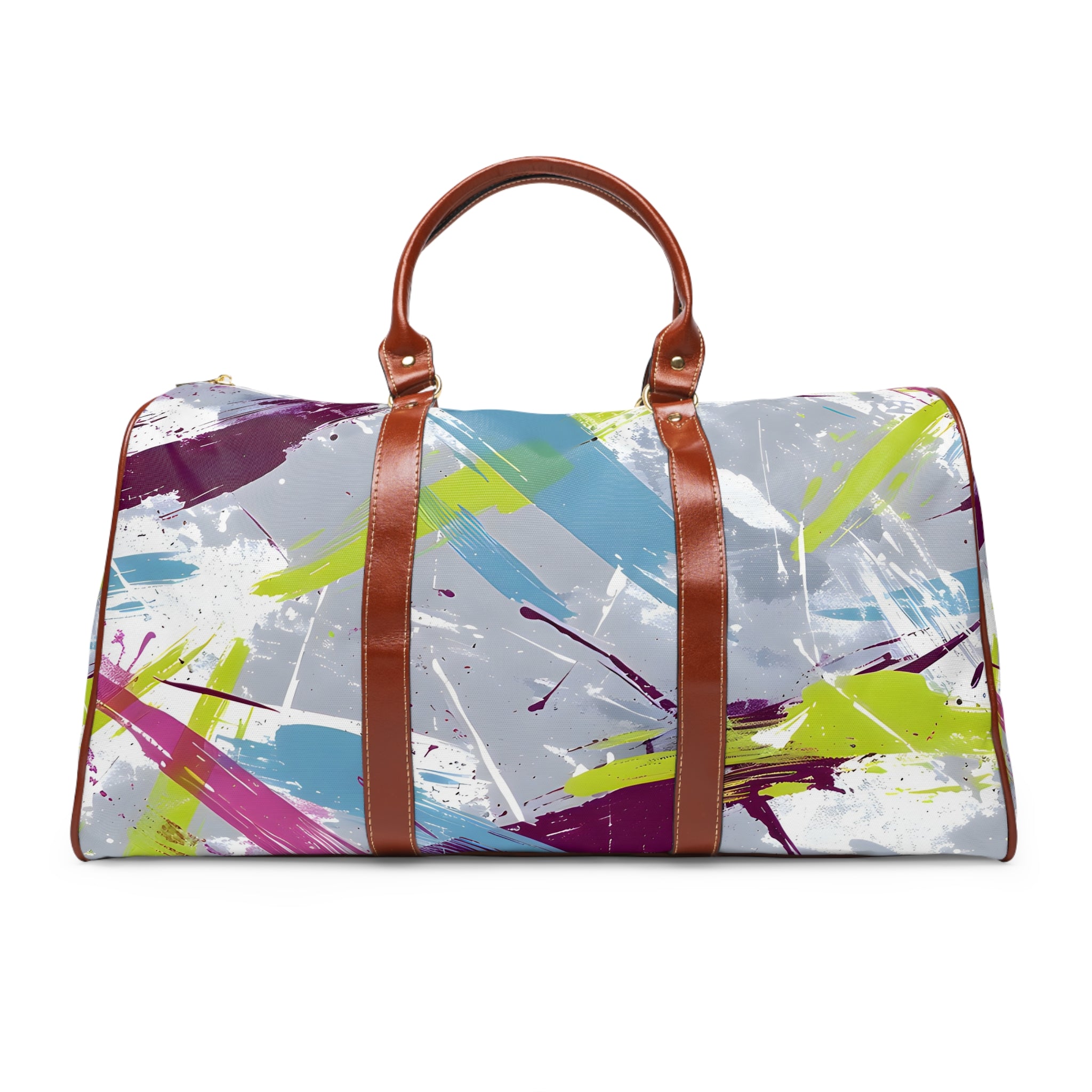 Sky Blue Splash Travel Bag