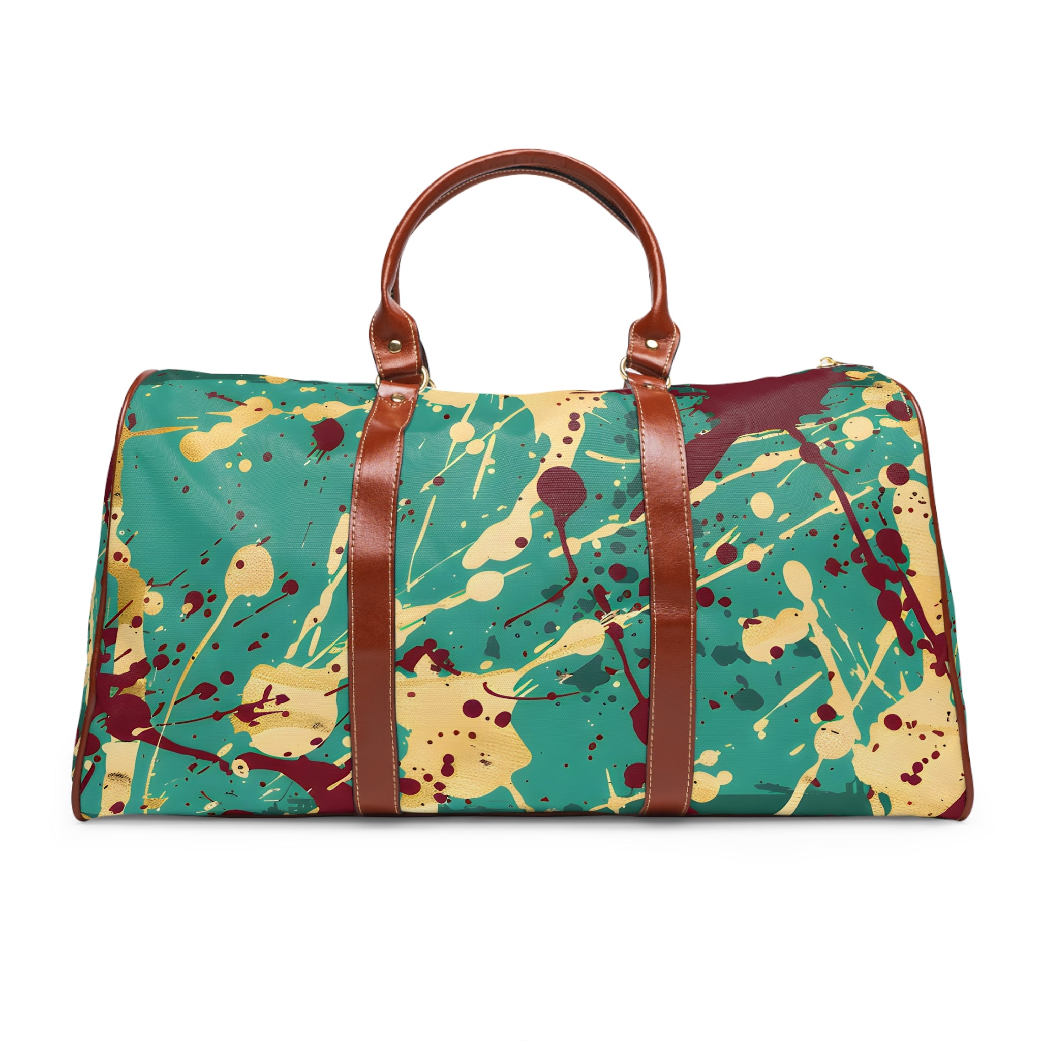 Marsala Sea Splash Travel Bag