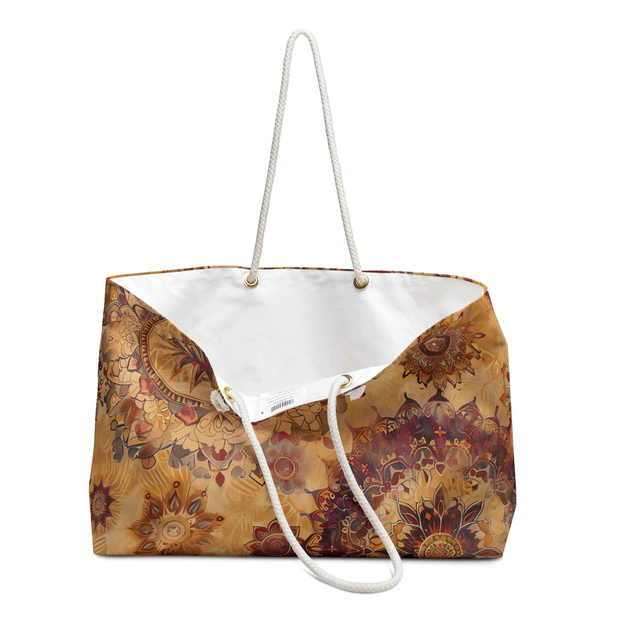 Bohemian Sunset Blossoms Tote Bag