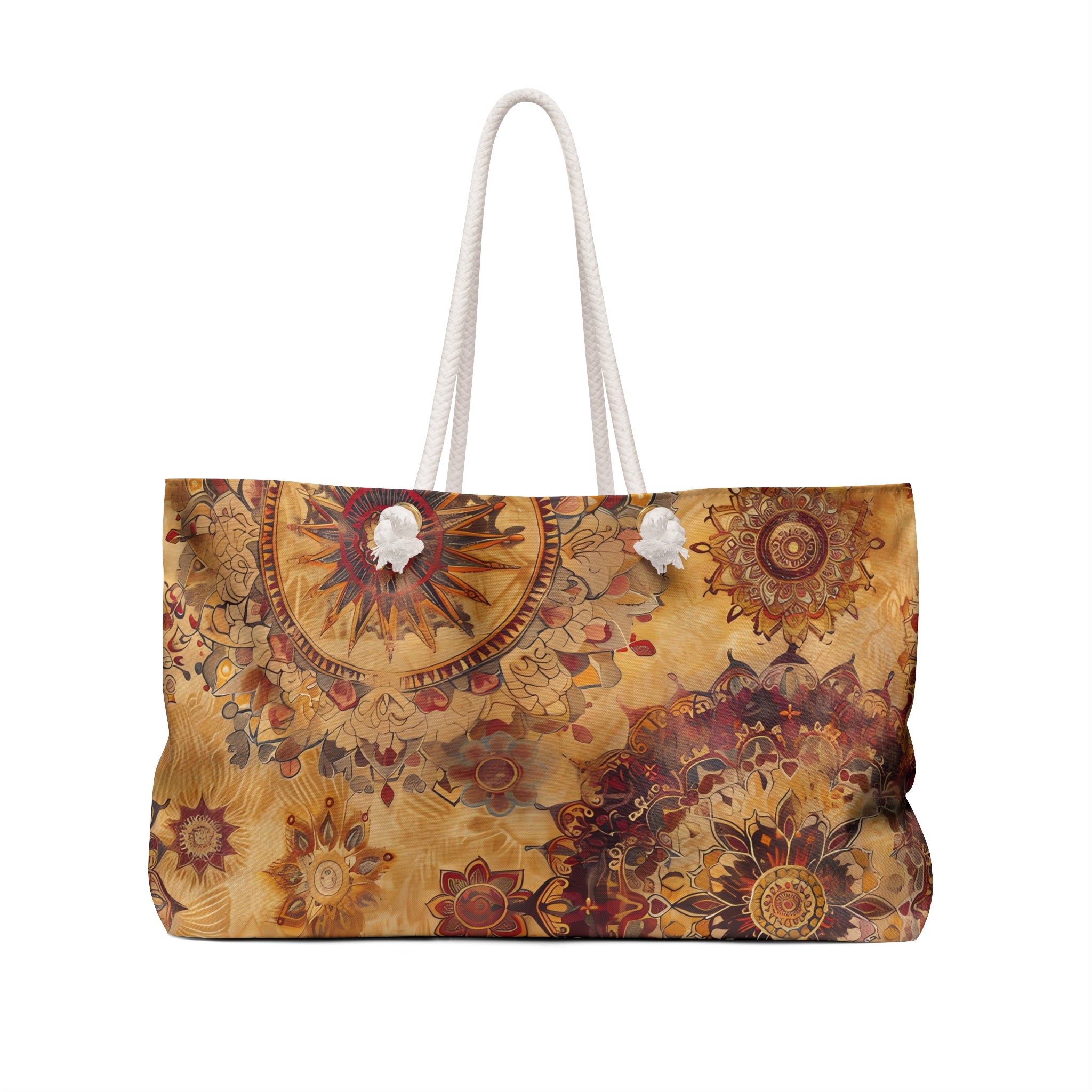 Bohemian Sunset Blossoms Tote Bag