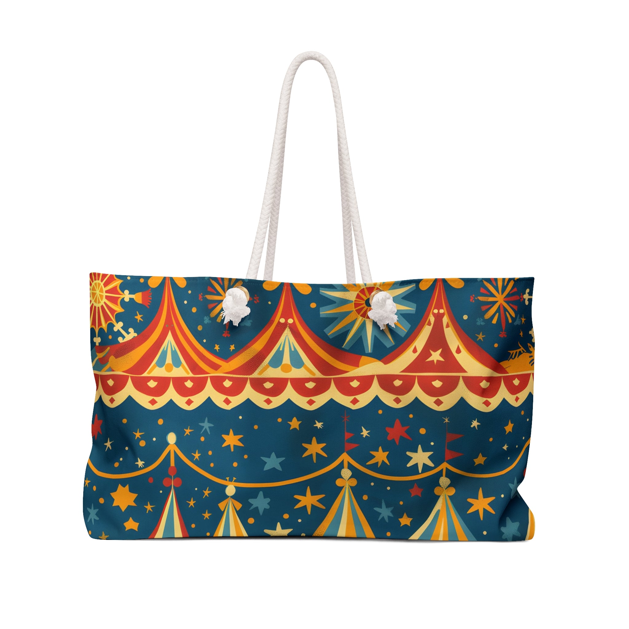 Circus Whirl Tote Bag