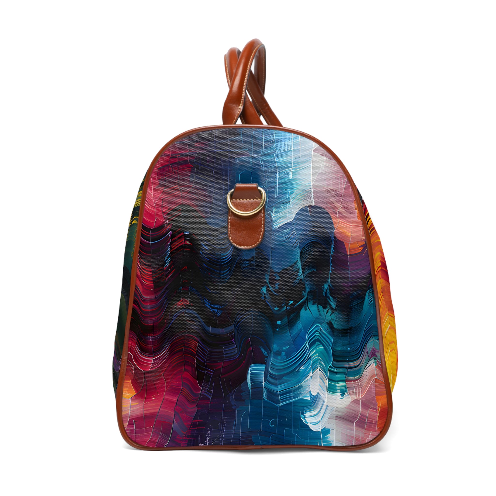 Color Wave Fusion Journey Travel Bag