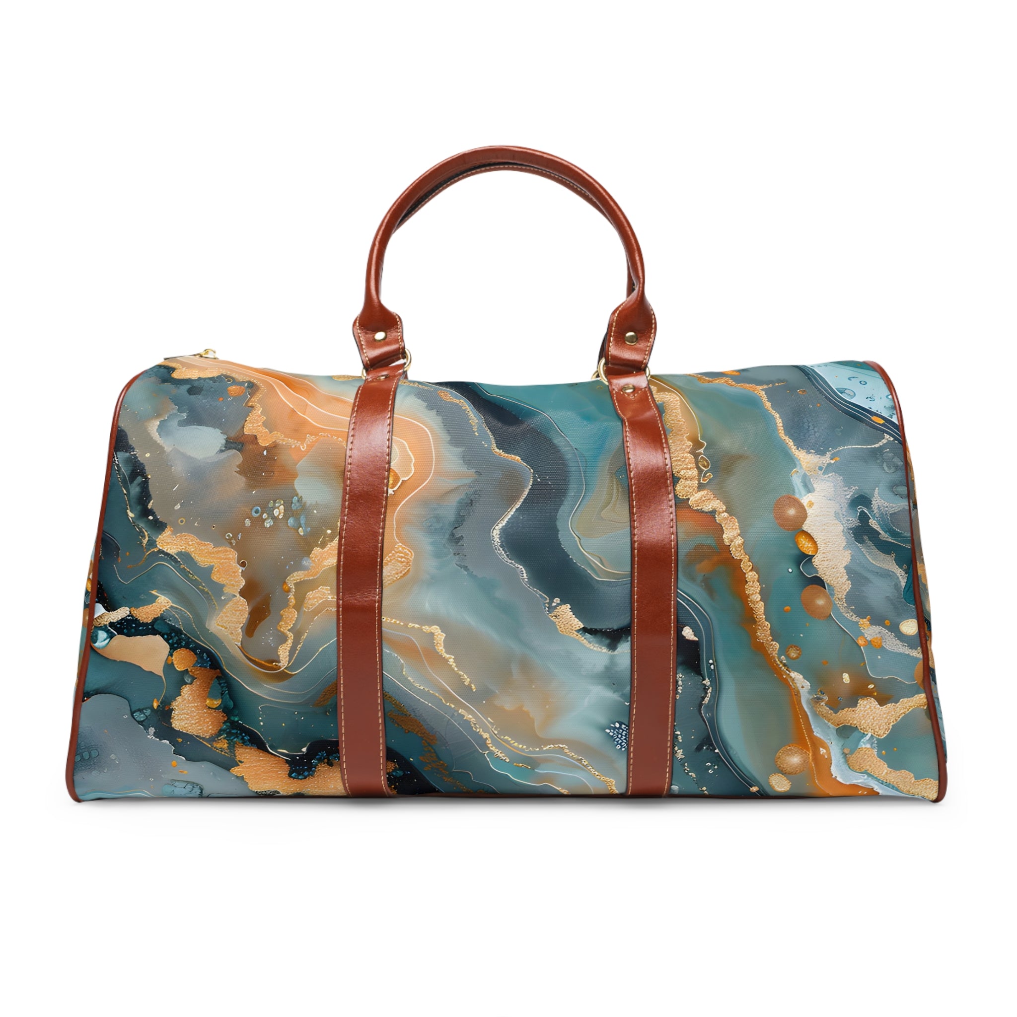 Turquoise Coral Journey Travel Bag