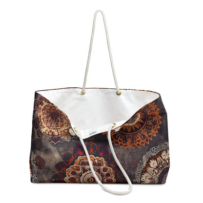 Boho Sunset Mandalas Tote Bag