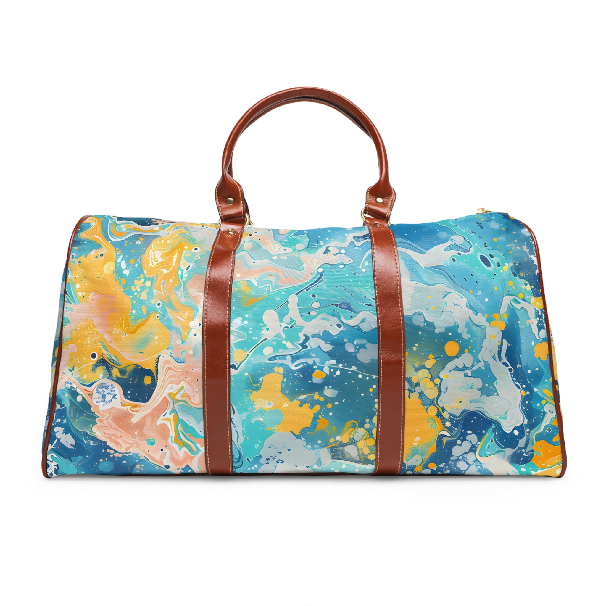 Turquoise Splash Journey Travel Bag