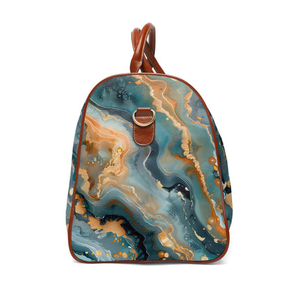 Turquoise Coral Journey Travel Bag