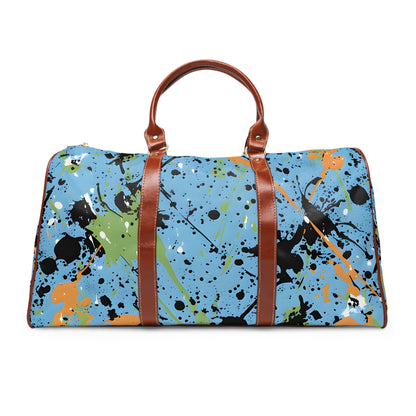 Azure & Citrus Splash Travel Bag