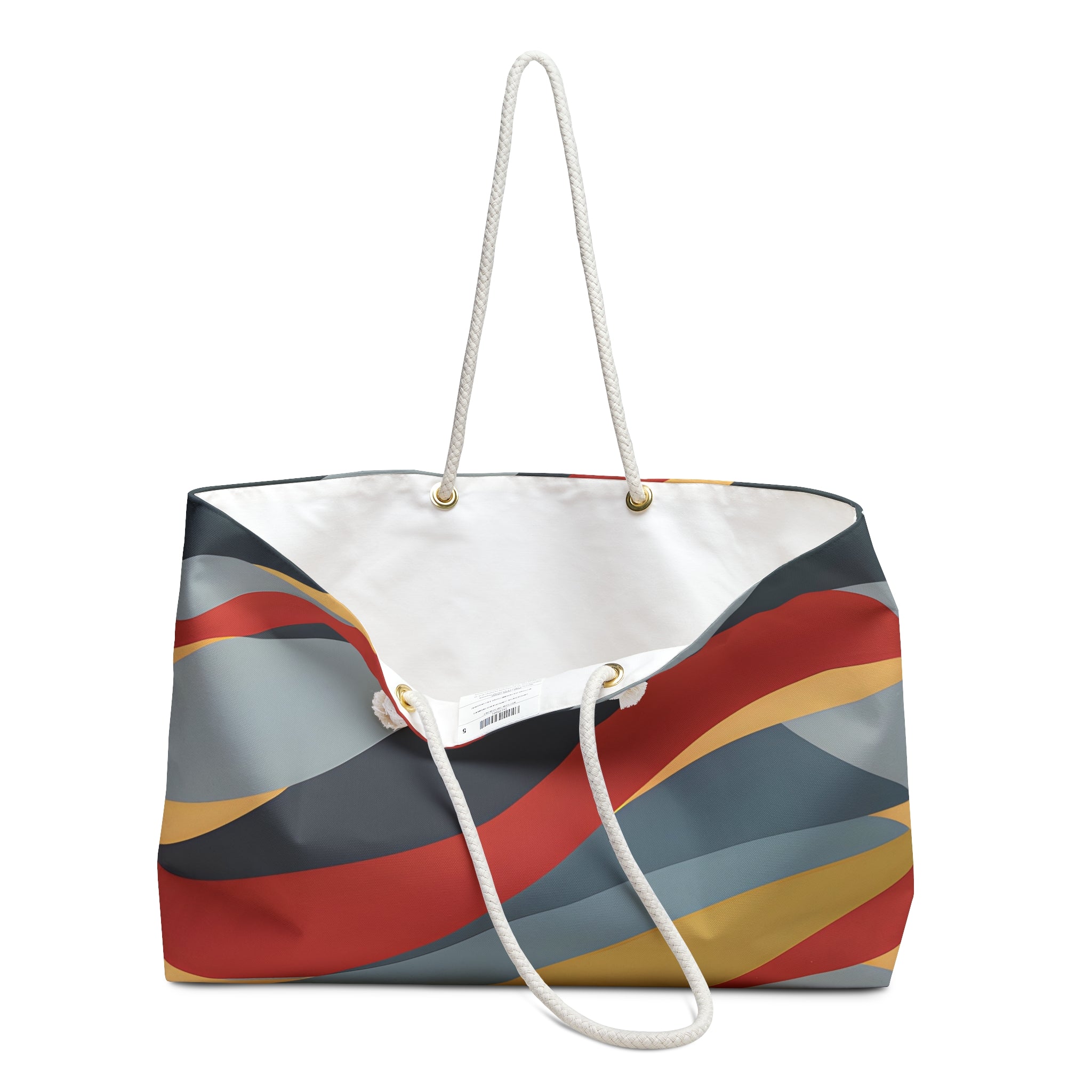 Golden Waves Weekender Tote Bag