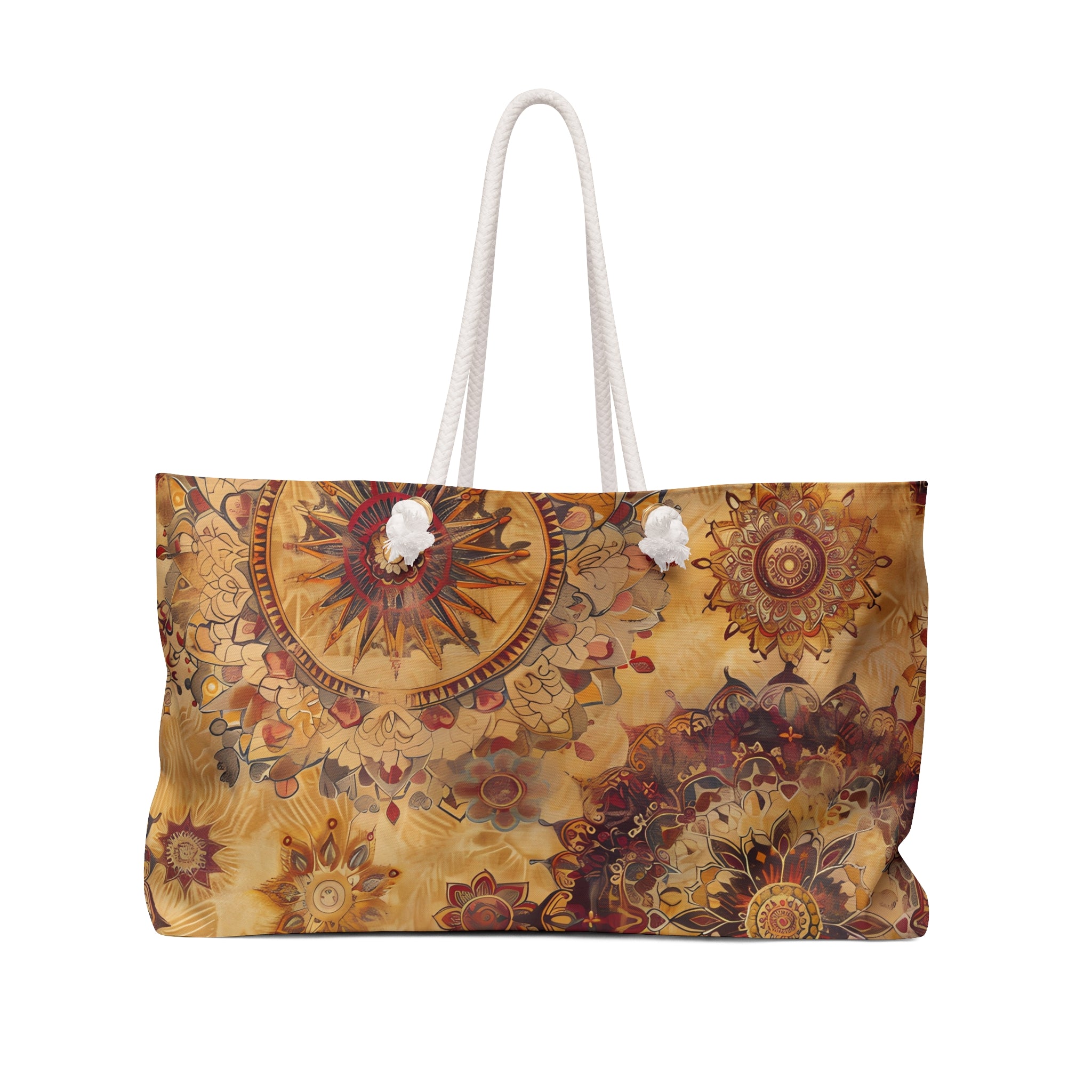 Bohemian Sunset Blossoms Tote Bag