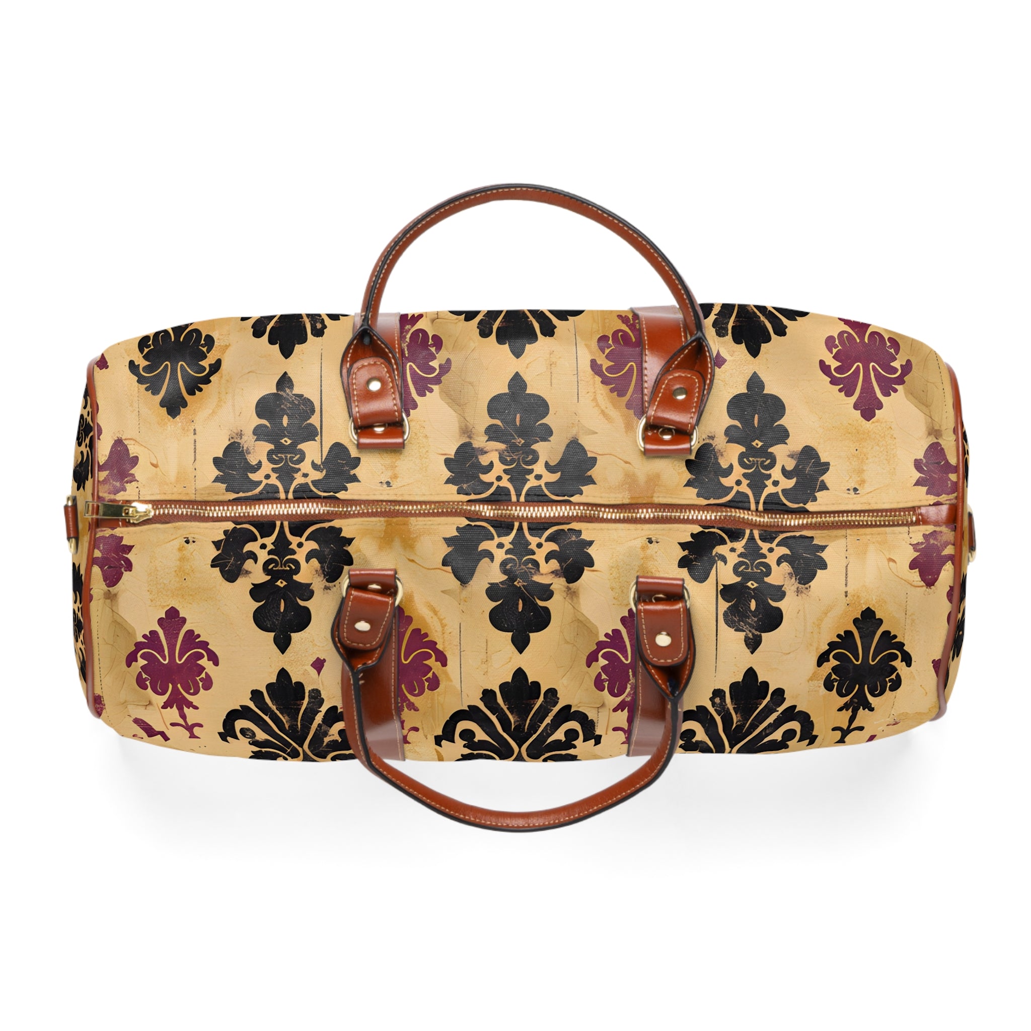 Crimson Velvet Whimsy Travel Bag