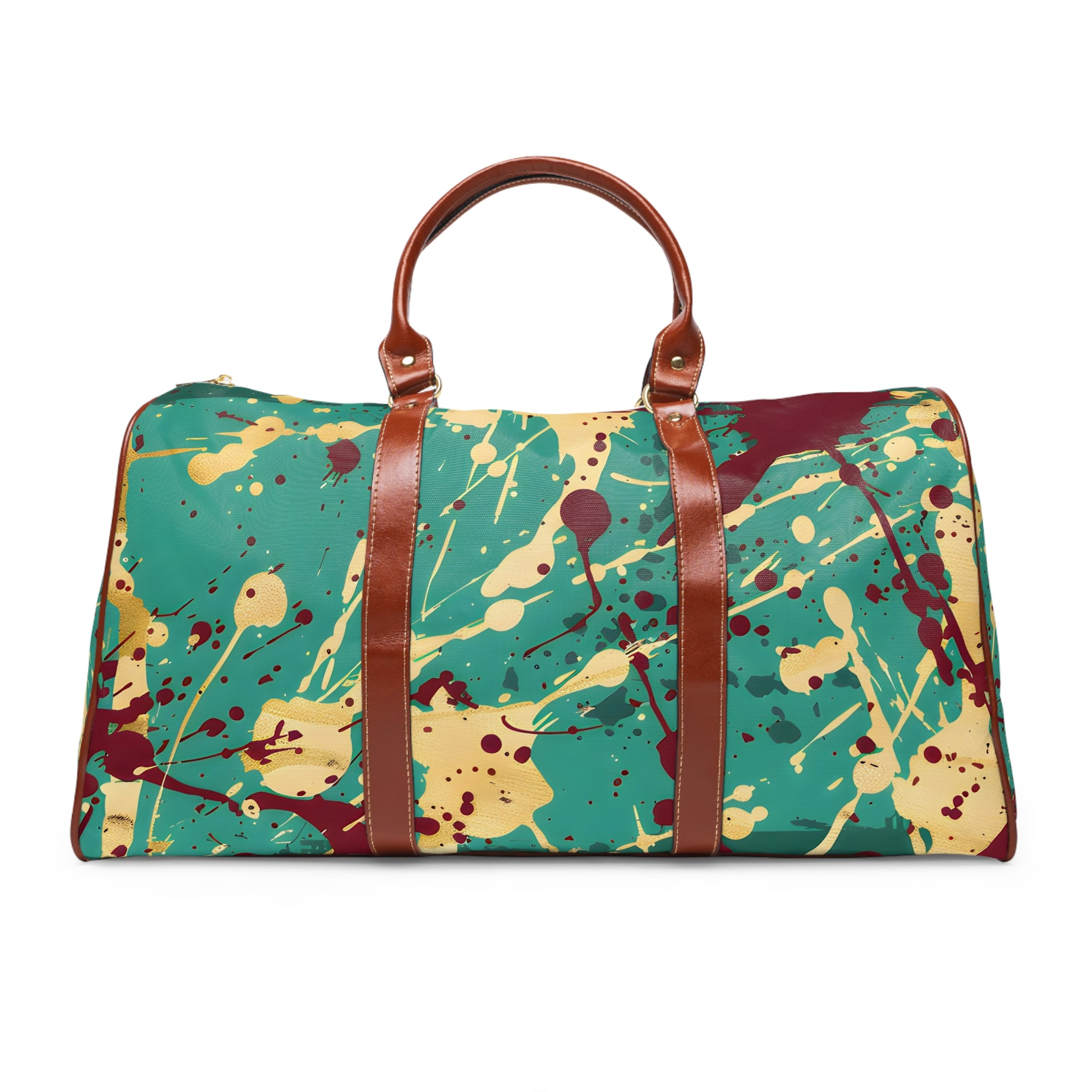 Marsala Sea Splash Travel Bag